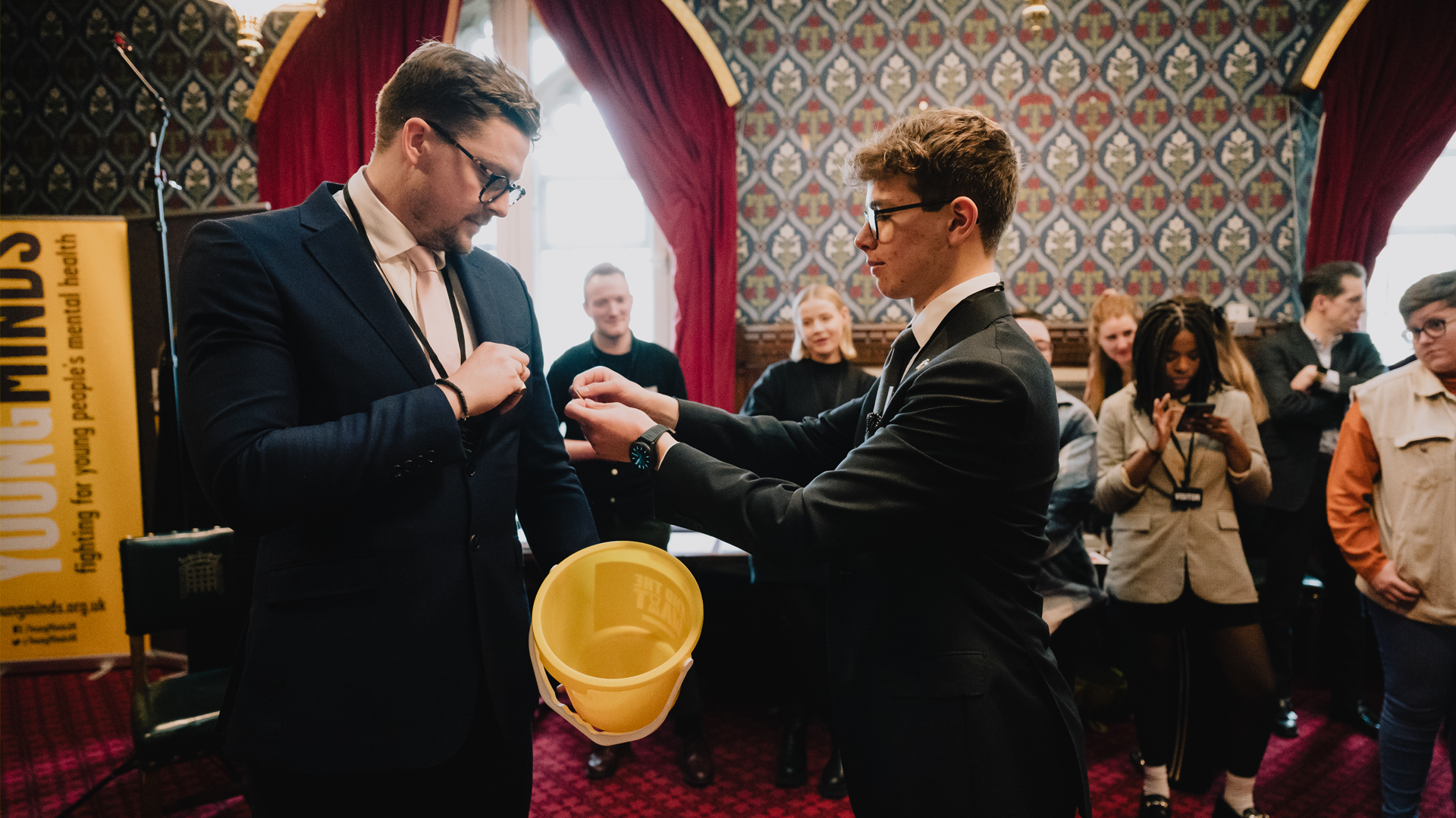 Dr Alex at the #EndTheWait Parliament event.